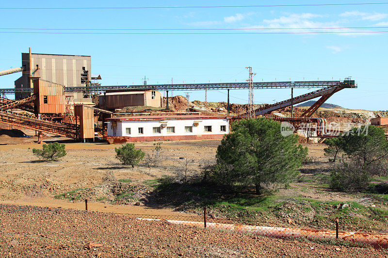 铜矿，Minas de Riotinto，安达卢西亚，西班牙